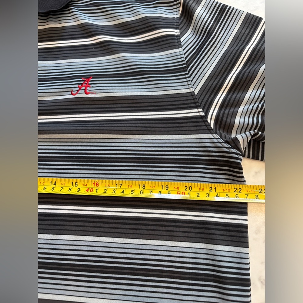 Alabama Nike Golf Pro Tour, Size L, Men’s, black,grey,Crimson, Excellent Cond.!